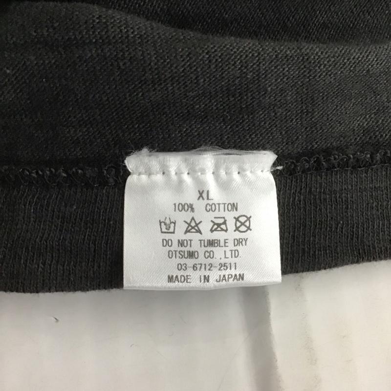 ヒューマンメード HUMAN MADE Tシャツ 半袖 半袖カットソー プリントTシャツ クルーネックカットソー XL ロゴ、文字 黒 / ブラック / メンズ USED 古着 中古 10107745