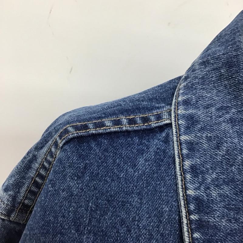 ギャップ GAP ジャケット、上着 ジャケット、ブレザー Gジャン デニムジャケット XL 無地 青 / ブルー / レディース USED 古着 中古 10117391