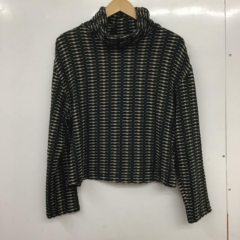 ザラ ZARA ニット、セーター 長袖 M 緑 / グリーン / レディース USED 古着 中古 10139328