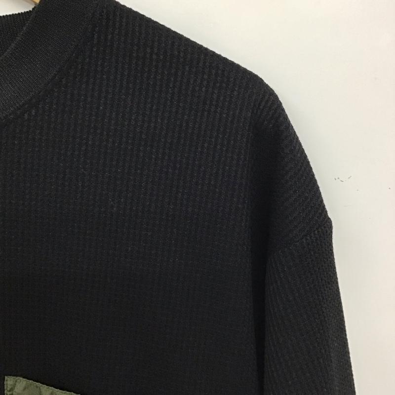 チャンピオン Champion カットソー 半袖 c3-bs325 半袖カットソー 無地Tシャツ クルーネックカットソー XL ロゴ、文字 黒 / ブラック / メンズ USED 古着 中古 10137492