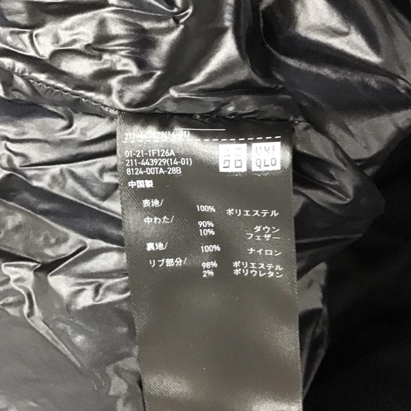 ユニクロ UNIQLO ジャケット、上着 ダウンジャケット 211-443929 ダウンボリュームジャケット XL 無地 黒 / ブラック / レディース USED 古着 中古 10142162