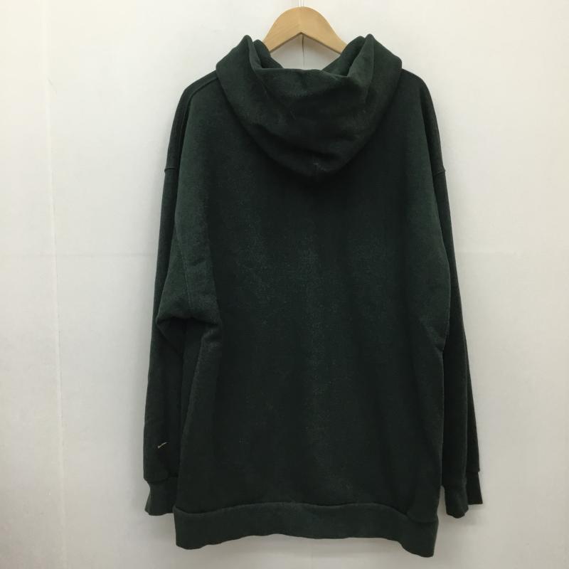 ノーティカ NAUTICA パーカー 長袖 213-1250 ARCH LOGO SWEAT HOODIE XL ロゴ、文字 緑 / グリーン / X 紺 / ネイビー / X 白 / ホワイト / メンズ USED 古着 中古 10136984