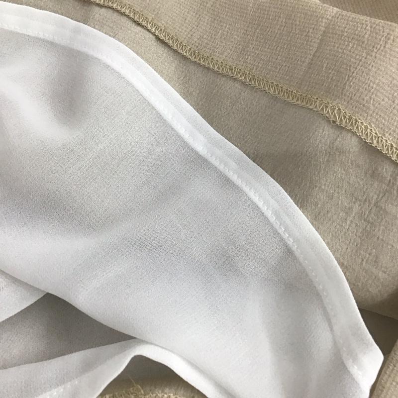 ザラベーシック ZARA BASIC ワンピース ミニスカート S 無地 ベージュ / ベージュ /  レディース USED 古着 中古 10133685