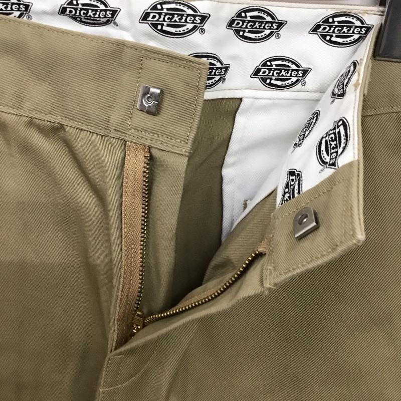 ディッキーズ Dickies パンツ ワークパンツ、ペインターパンツ ワイドパンツ カジュアルパンツ ワークパンツ 32インチ 無地 ベージュ / ベージュ /  メンズ USED 古着 中古 10126738