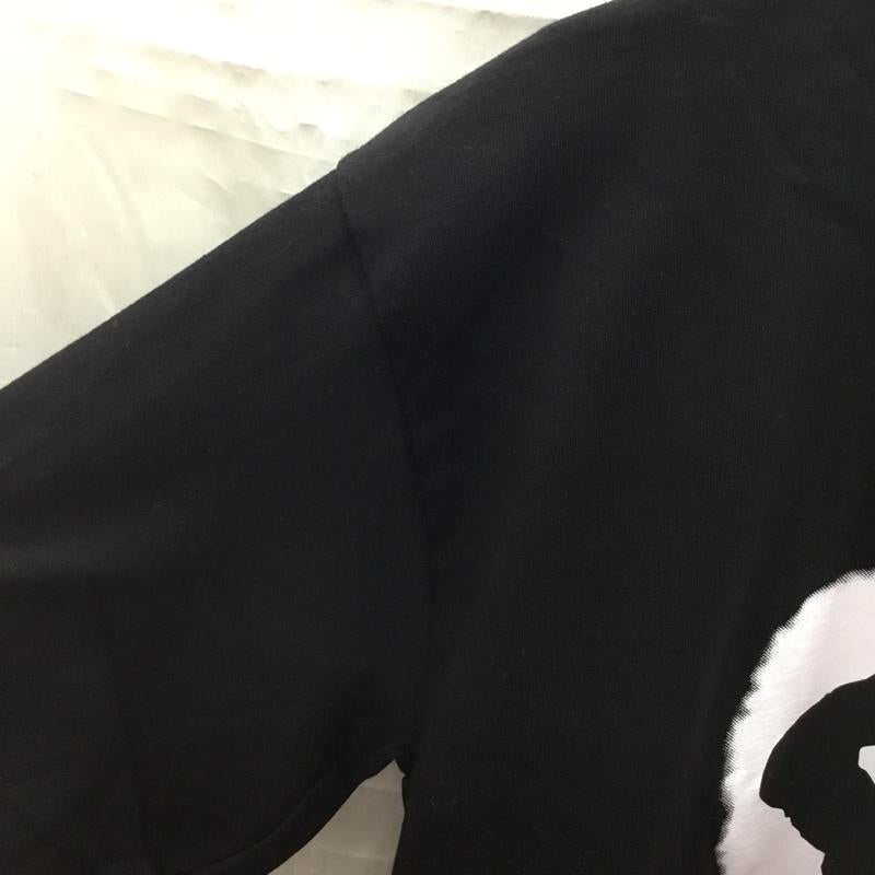 古着 USED Tシャツ 半袖 半袖カットソー プリントTシャツ クルーネックカットソー L プリント 黒 / ブラック / メンズ USED 古着 中古 10108355