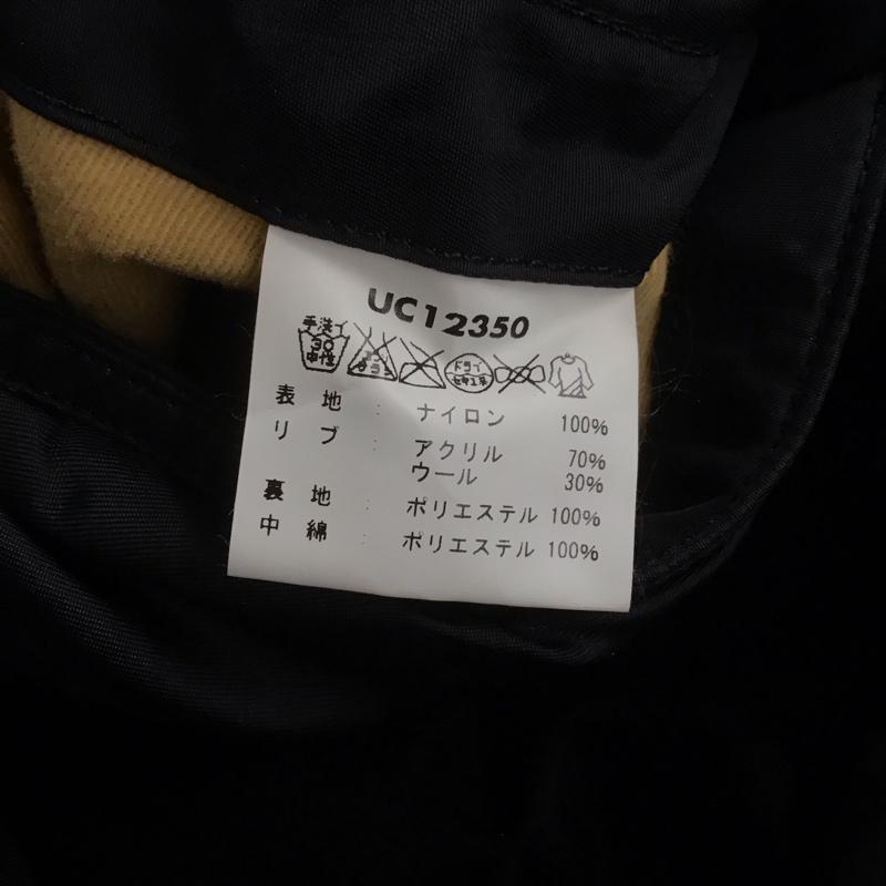 バズリクソンズ Buzz Rickson s ジャケット、上着 ジャンパー、ブルゾン uc12350 TINYN2B ジップアップジャケット アウター カジュアルジャケット L 無地 黒 / ブラック / メンズ USED 古着 中古 10106652