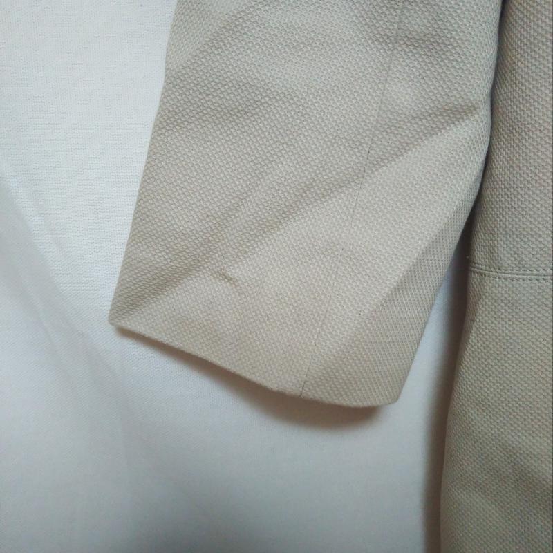 ナチュラルビューティーベーシック NATURAL BEAUTY BASIC コート コート一般 L 無地 ベージュ / ベージュ / レディース USED 古着 中古 10013116