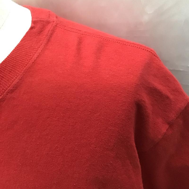 アディダス adidas Tシャツ 半袖 半袖カットソー プリントTシャツ クルーネックカットソー スポーツウェア XL プリント 赤 / レッド / メンズ USED 古着 中古 10116938