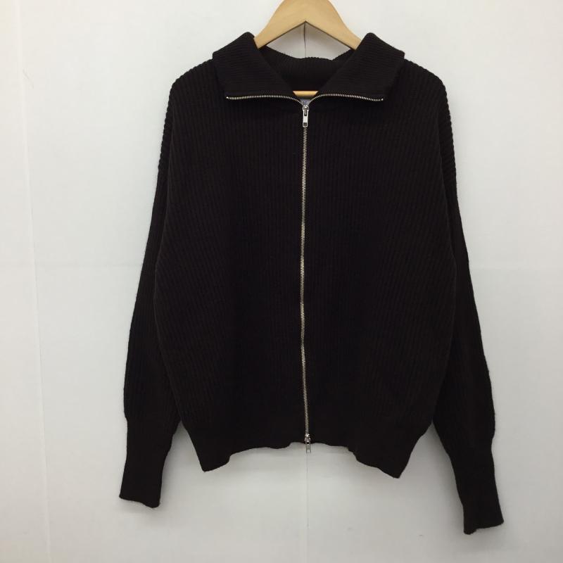 スローブイエナ SLOBE IENA カーディガン 長袖 FREE 無地 茶 / ブラウン / レディース USED 古着 中古 10138997