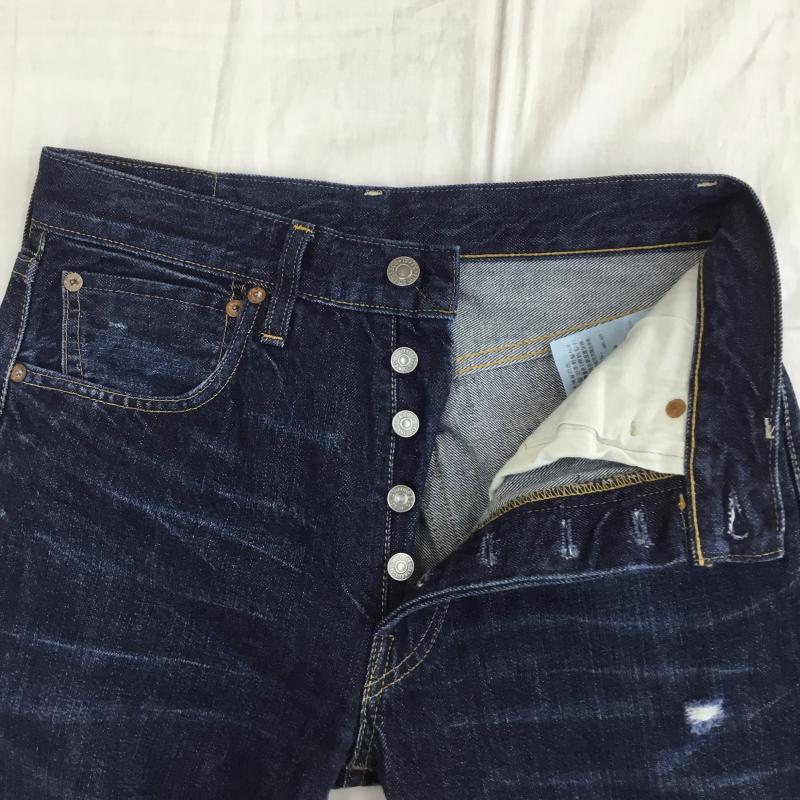 リーバイス Levi s パンツ デニム、ジーンズ ボタン裏6 30インチ 無地 インディゴ / インディゴ / メンズ USED 古着 中古 10134251