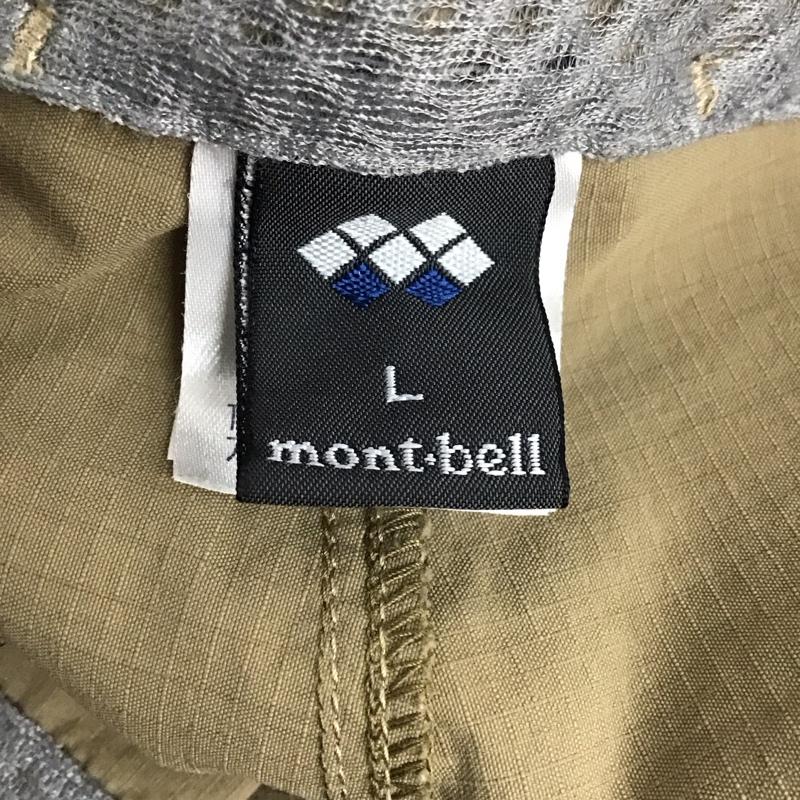 モンベル mont-bell パンツ ワークパンツ、ペインターパンツ 1105404 コンバーチブル1/2パンツ アウトドア スポーツウェア L 無地 ベージュ / ベージュ / メンズ USED 古着 中古 10124919