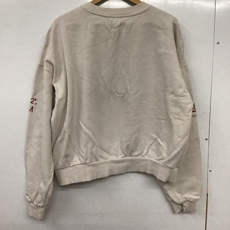 マウジー MOUSSY トレーナー 長袖 010CAQ90-5510 WTG SOUND TRACK POJ FREE ロゴ、文字 X 刺繍 マルチカラー / マルチカラー / レディース USED 古着 中古 10136909