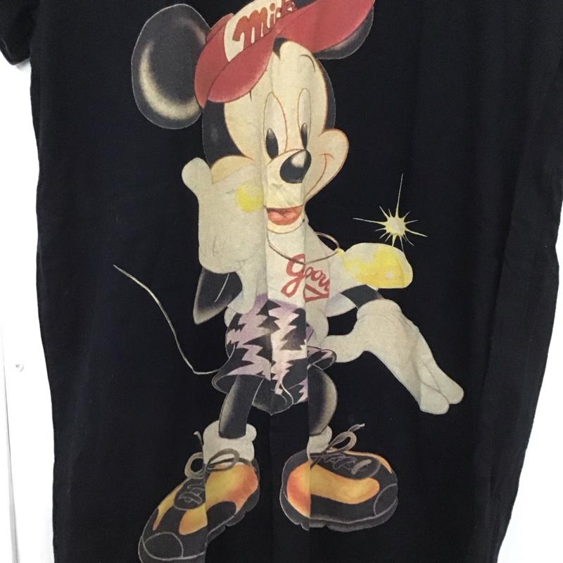 ジョイリッチ JOYRICH Tシャツ 半袖 ディズニー S プリント 黒 / ブラック / レディース USED 古着 中古 10129838