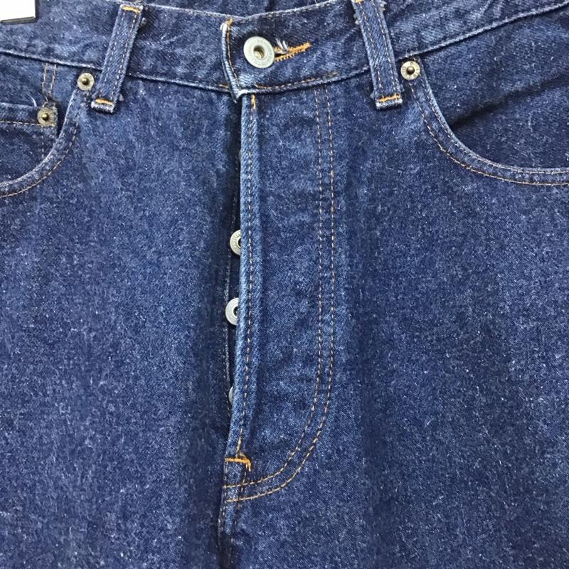 古着 USED パンツ デニム、ジーンズ デニムパンツ ワイドパンツ カジュアルパンツ Gパン 34インチ 無地 インディゴ / インディゴ / メンズ USED 古着 中古 10129256