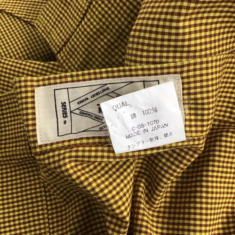 アール・ニューボールド R.NEWBOLD シャツ、ブラウス 半袖 半袖シャツ チェックシャツ カラーシャツ M チェック マルチカラー / マルチカラー / メンズ USED 古着 中古 10146107