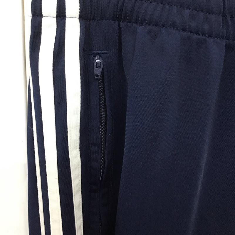アディダス adidas パンツ ワークパンツ、ペインターパンツ 2lm001 ボトム ワークパンツ ジャージ M ロゴ、文字 紺 / ネイビー /  メンズ USED 古着 中古 10126636