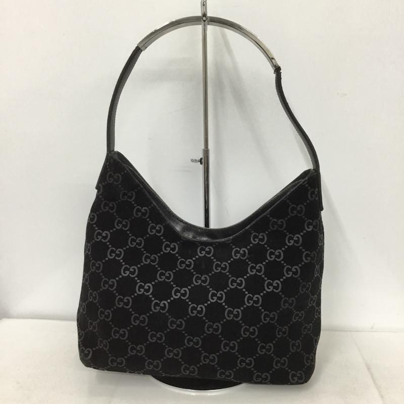 グッチ GUCCI ハンドバッグ ハンドバッグ 001 3778 1705 ワンショルダー GG 総柄 黒 / ブラック / レディース USED 古着 中古 10132581