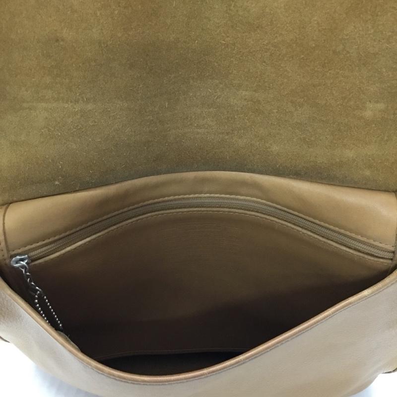 コーチ COACH ショルダーバッグ ショルダーバッグ 9134 オールドコーチ 無地 ベージュ / ベージュ / レディース USED 古着 中古 10115584