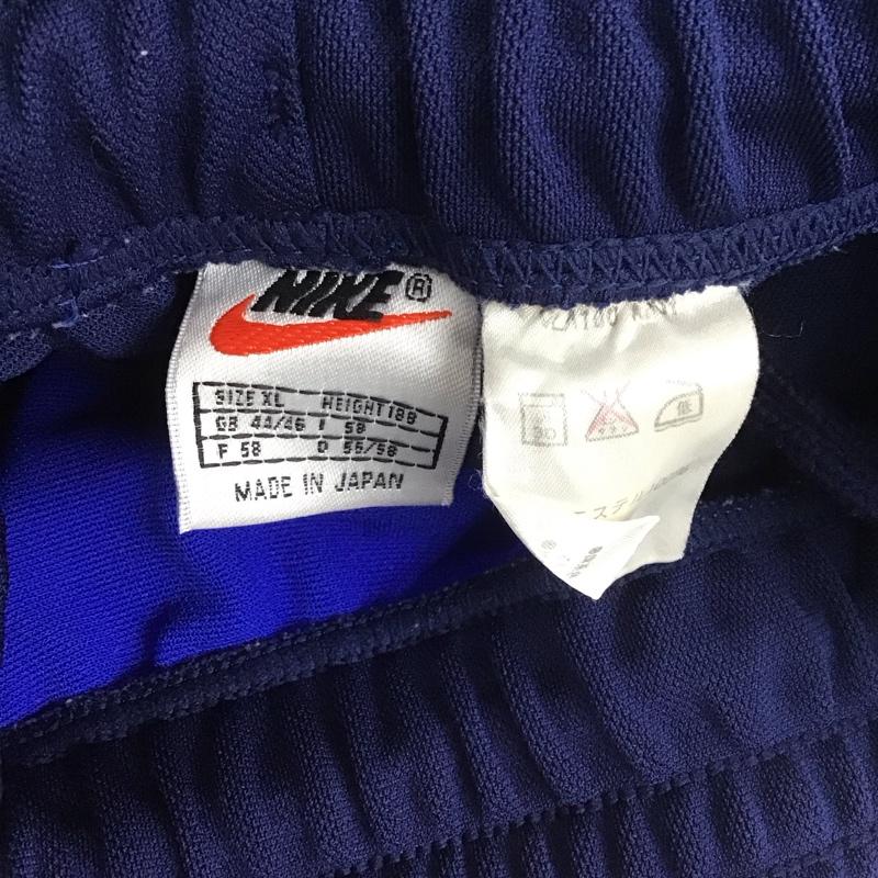 ナイキ NIKE パンツ ショートパンツ 90S ハーフパンツ ショートパンツ スポーツウェア XL ロゴ、文字 青 / ブルー / メンズ USED 古着 中古 10110916