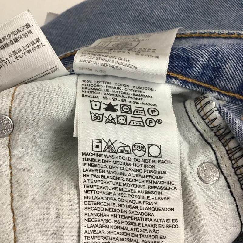 リーバイストラウスアンドコー Levi Strauss & co. パンツ デニム、ジーンズ デニムパンツ ワイドパンツ カジュアルパンツ 30インチ 無地 インディゴ / インディゴ / メンズ USED 古着 中古 10132294