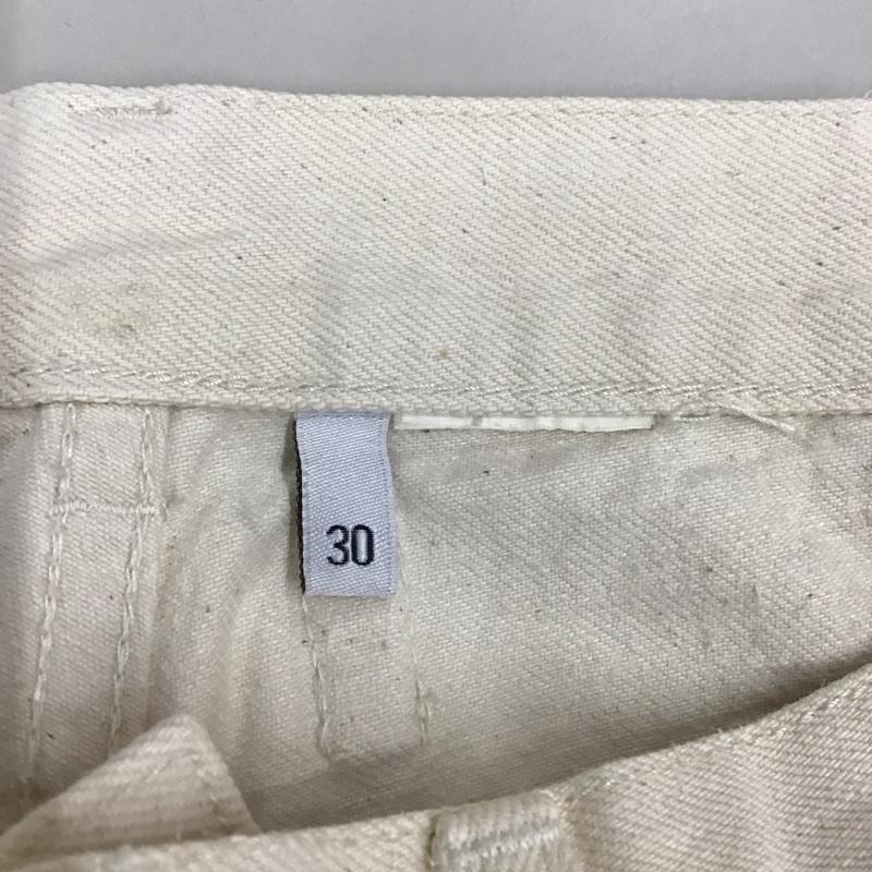 カルバン・クライン Calvin Klein パンツ デニム、ジーンズ 30 無地 アイボリー / アイボリー /  メンズ USED 古着 中古 10122594