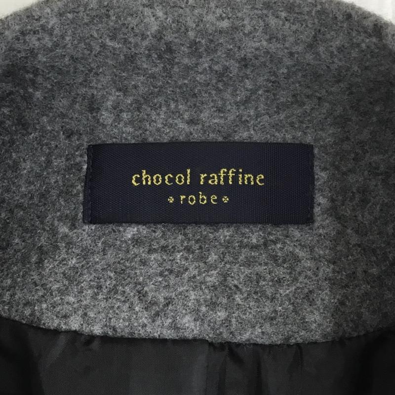 ショコラ フィネ ローブ chocol raffine robe コート コート一般 FREE 無地 灰 / グレー / レディース USED 古着 中古 10137353