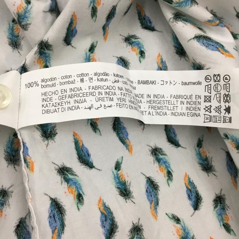 ザラ ZARA シャツ、ブラウス 長袖 長袖シャツ カラーシャツ 総柄シャツ 長袖カットソー M プリント マルチカラー / マルチカラー / メンズ USED 古着 中古 10122232