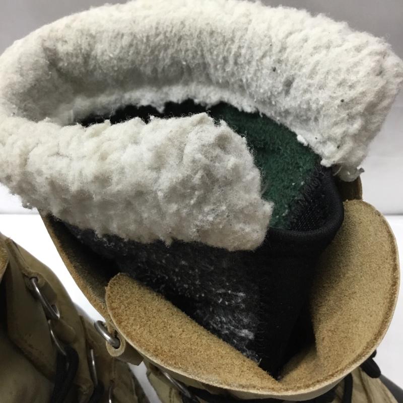 ソレル SOREL アウトドアシューズ アウトドアシューズ 1715 ウインターブーツ CARIBOU 26cm 26.0cm ロゴ、文字 ベージュ / ベージュ / X 黒 / ブラック / メンズ USED 古着 中古 10119184