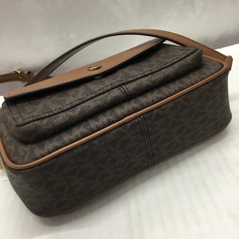 マイケルコース MICHAEL KORS ショルダーバッグ ショルダーバッグ 35F1GTVC8I シグネチャー 総柄 茶 / ブラウン / レディース USED 古着 中古 10120914