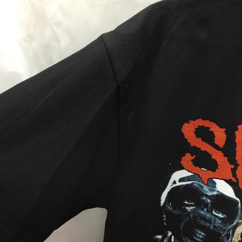 古着 USED Tシャツ 半袖 半袖カットソー プリントTシャツ クルーネックカットソー バンドT L プリント 黒 / ブラック / メンズ USED 古着 中古 10106915