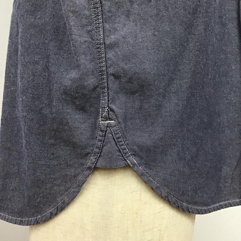 カーハート Carhartt シャツ、ブラウス 半袖 半袖シャツ カラーシャツ 半袖カットソー S 無地 インディゴ / インディゴ /  メンズ USED 古着 中古 10113099
