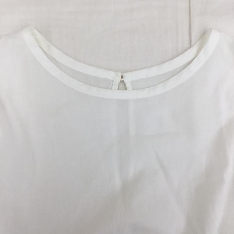 ローリーズファーム LOWRYS FARM ワンピース ひざ丈スカート FREE 無地 白 / ホワイト / レディース USED 古着 中古 10134745