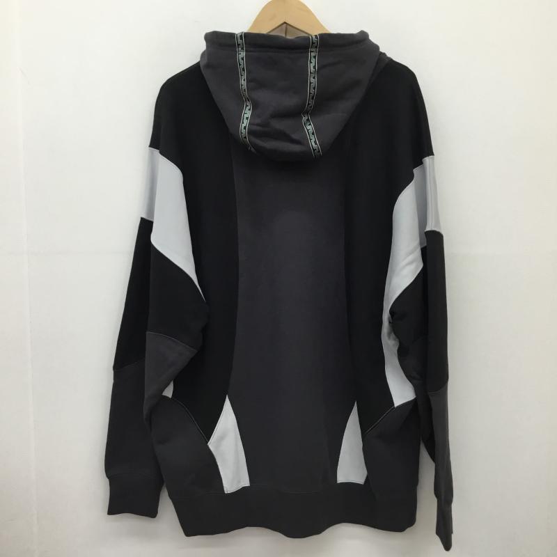 プーマ PUMA パーカー 長袖 PUMA x MARKET リラックス フーディー プーマ マーケット コラボ プルオーバー パーカー 535083-53 XL 黒 / ブラック / X 灰 / グレー / X ダークグレー / ダークグレー / X 青 / ブルー / メンズ USED 古着 中古 10136982