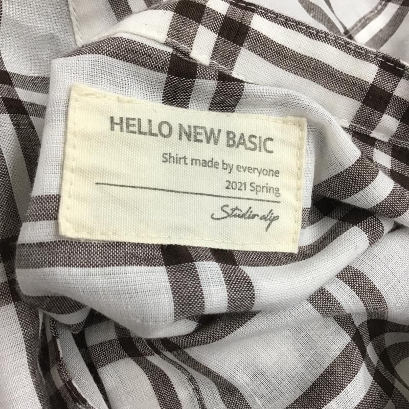 スタディオクリップ studio CLIP シャツ、ブラウス 七分袖 チェックシャツ L チェック マルチカラー / マルチカラー / レディース USED 古着 中古 10106152