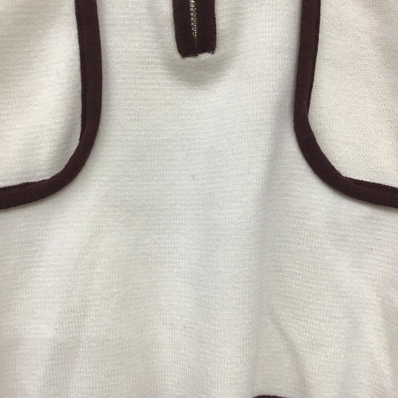 ザラ ZARA ニット、セーター 半袖 S 無地 白 / ホワイト / レディース USED 古着 中古 10139379
