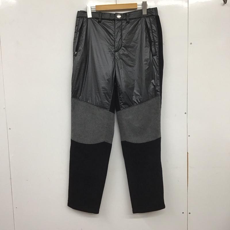マークアンドロナ MARK&LONA パンツ ワークパンツ、ペインターパンツ ワークパンツ フリースパンツ カジュアルパンツ 48インチ ロゴ、文字 黒 / ブラック / X 灰 / グレー / メンズ USED 古着 中古 10138175
