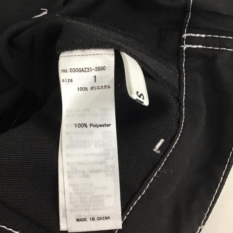 スライ SLY パンツ ワークパンツ、ペインターパンツ 030GAZ31-3890 MANNISH STRAIGHT CARGO PT 1 無地 黒 / ブラック / レディース USED 古着 中古 10137826