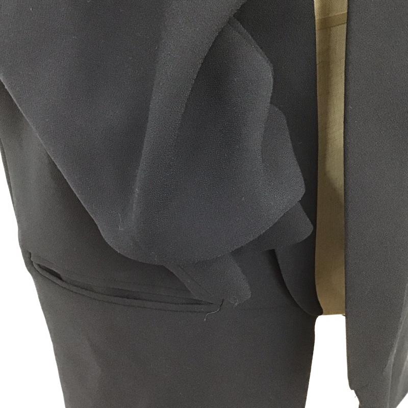ザラウーマン ZARA WOMAN ジャケット、上着 ジャケット、ブレザー 7864 778 401 袖ギャザー XS 無地 紺 / ネイビー / レディース USED 古着 中古 10116177