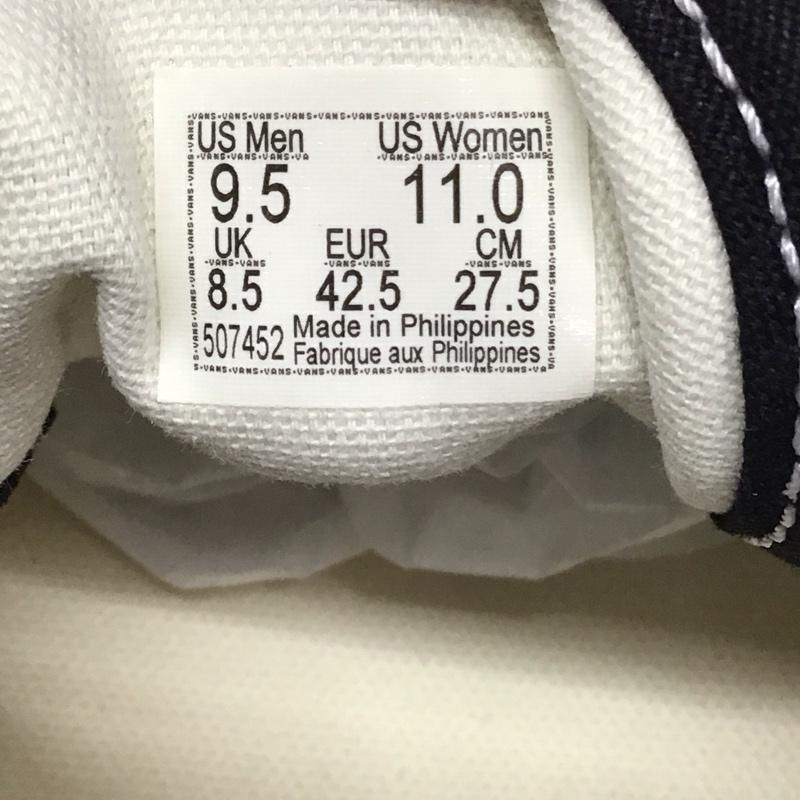 バンズ VANS スニーカー スニーカー 507452 27.5cm AUTHENTIC 箱有 27.5cm ロゴ、文字 黒 / ブラック / X 白 / ホワイト / メンズ USED 古着 中古 10115672