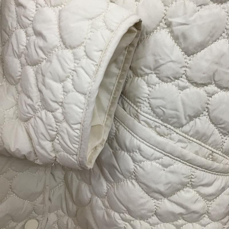 ザラ ZARA ジャケット、上着 ジャケット、ブレザー 3046/529/712 キルティングジャケット XS 無地 オフホワイト / オフホワイト / レディース USED 古着 中古 10131917