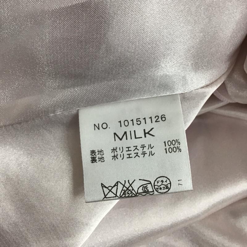 ミルク MILK ワンピース ひざ丈スカート ノースリーブワンピース ロングワンピース フレアワンピース プリント マルチカラー / マルチカラー / レディース USED 古着 中古 10114485