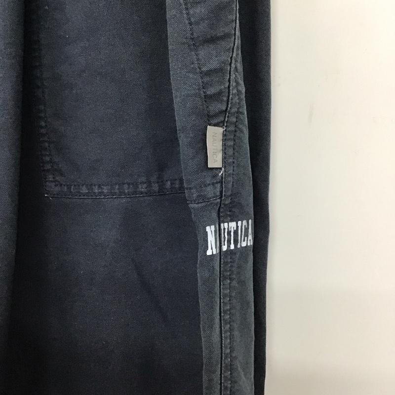 ノーティカ NAUTICA パンツ ワークパンツ、ペインターパンツ カジュアルパンツ ワイドパンツ ボトムス XL 無地 紺 / ネイビー / メンズ USED 古着 中古 10137624