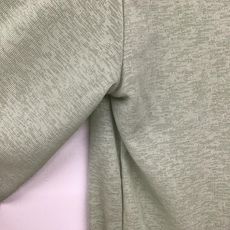 オメカシ Omekashi カットソー 長袖 OMS1041106A0005 シアーロングTシャツ FREE 無地 緑 / グリーン / レディース USED 古着 中古 10129236