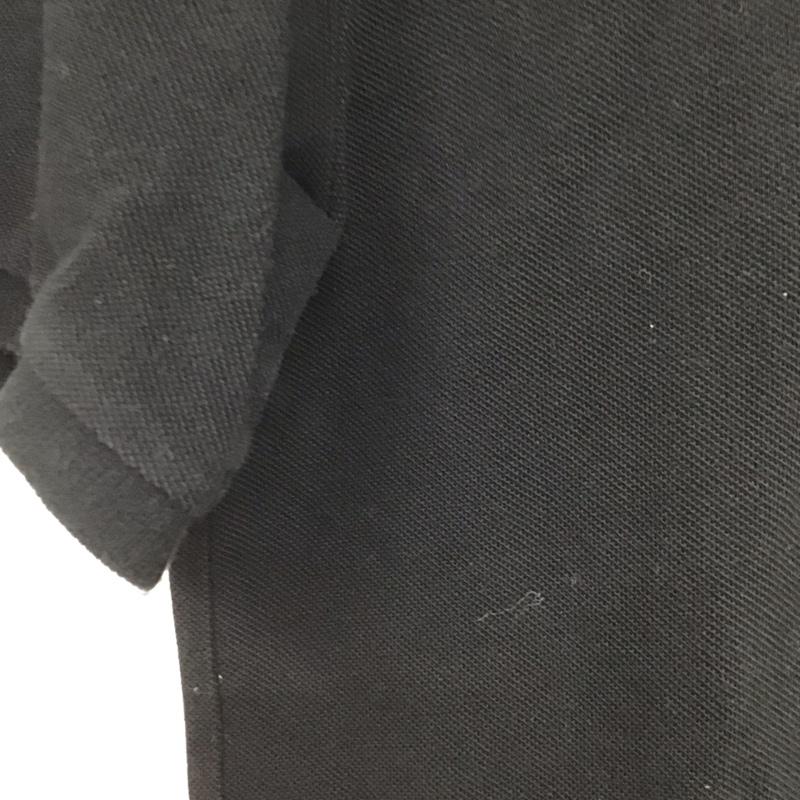 ラコステ LACOSTE ポロシャツ 半袖 半袖ポロシャツ カラーシャツ 半袖カットソー 4 ロゴ、文字 黒 / ブラック / メンズ USED 古着 中古 10133144
