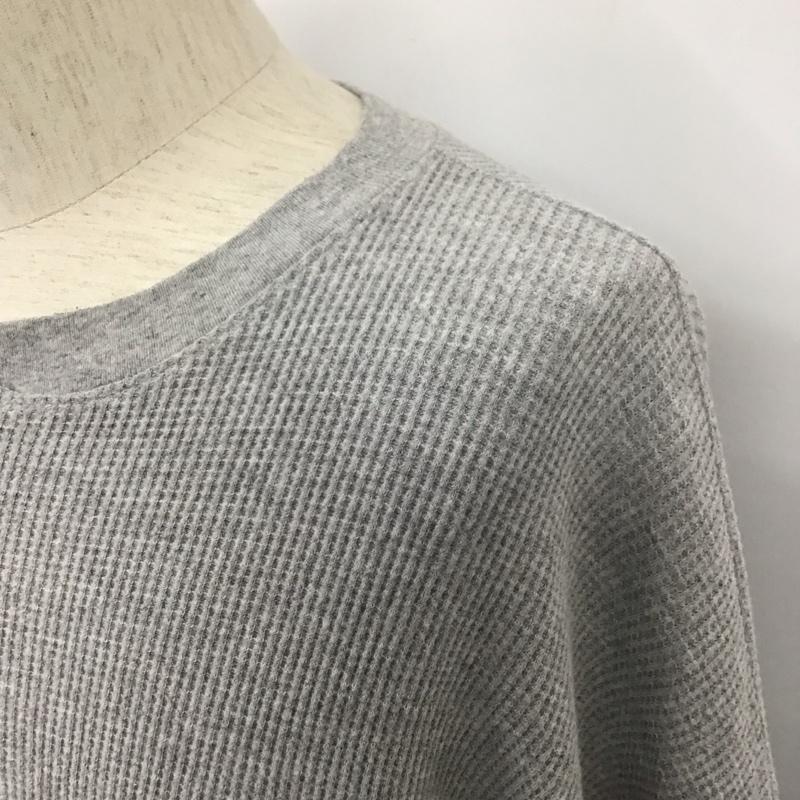 ハーレーダビッドソン Harley-Davidson カットソー 長袖 長袖カットソー ヘンリーネックカットソー 長袖Tシャツ ロングスリーブカットソー 古着 ロゴ、文字 灰 / グレー / メンズ USED 古着 中古 10107732