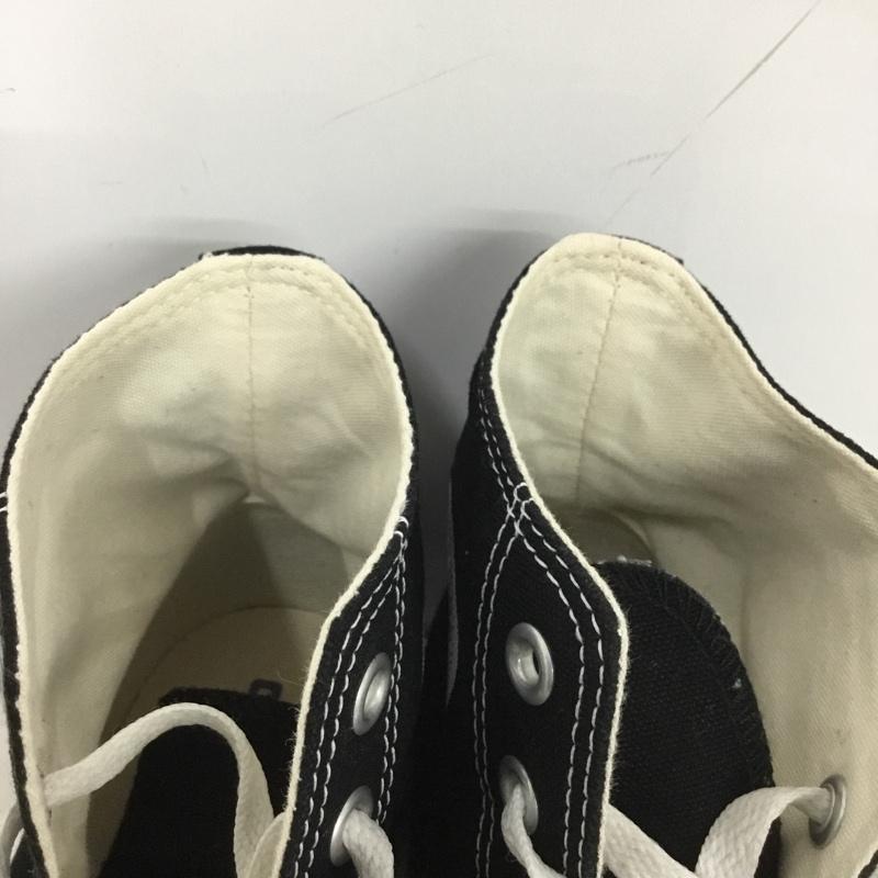 コンバース CONVERSE スニーカー スニーカー M9160 ALL STAR HI ハイカット 27cm 27.0cm ロゴ、文字 黒 / ブラック / メンズ USED 古着 中古 10138002