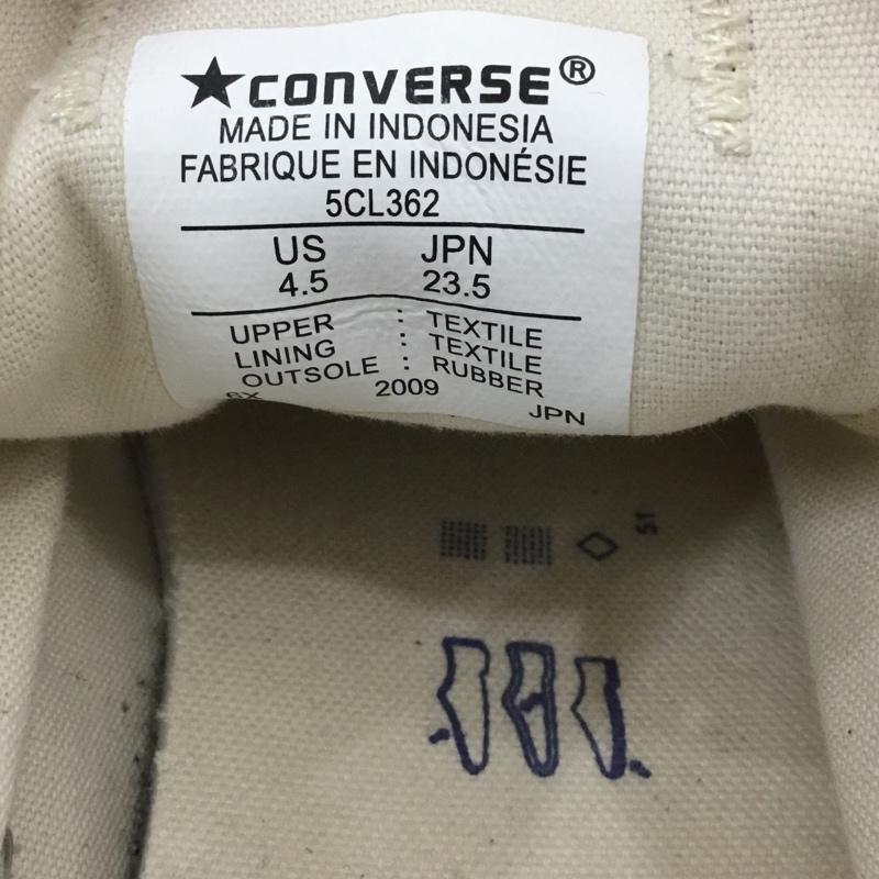 コンバース CONVERSE スニーカー スニーカー 5CL362 プラットフォーム 厚底 23.5cm 23.5cm ロゴ、文字 ベージュ / ベージュ / X 白 / ホワイト / レディース USED 古着 中古 10109893