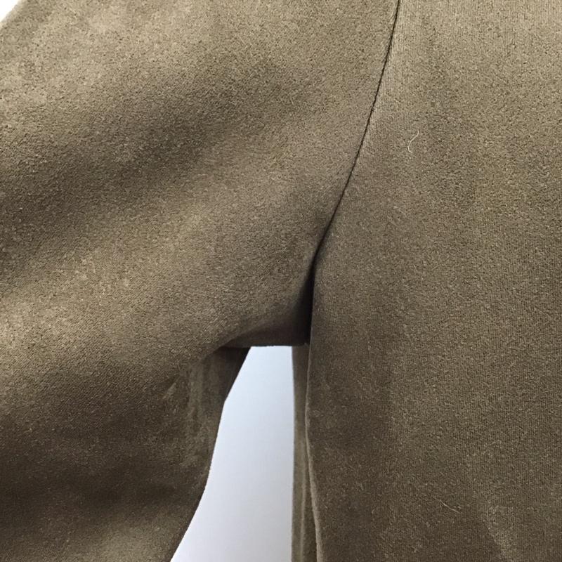 ザラ ZARA コート コート一般 2712 151 700 フェイクスウェード M 無地 茶 / ブラウン / レディース USED 古着 中古 10117224