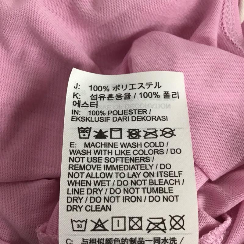 ナイキ NIKE タンクトップ タンクトップ AO9792-629 DRI-FIT ウィメンズ トレーニングタンクトップ スポーツウェア タグ付き L ロゴ、文字 桃 / ピンク / X 白 / ホワイト / レディース USED 古着 中古 10135567