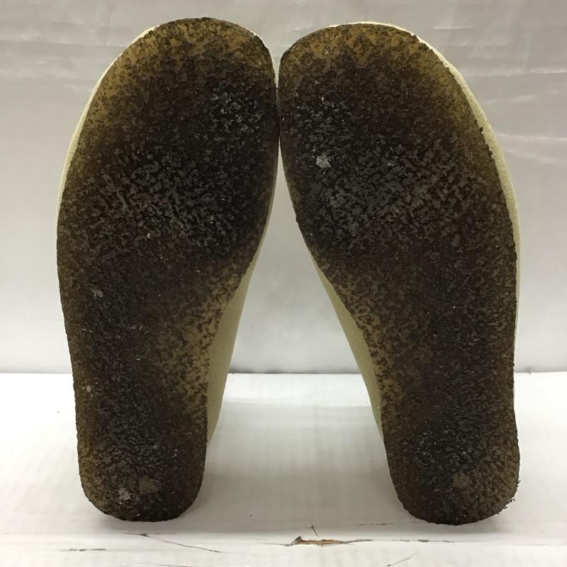 クラークス Clarks ブーツ ショートブーツ 11826 ワラビーブーツ 261555167080 UK8 US9 US:9 無地 ベージュ / ベージュ / メンズ USED 古着 中古 10116245